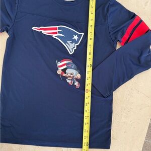 NFL Unisex Patriots Long Sleeve Shirt - size Youth large 14/16